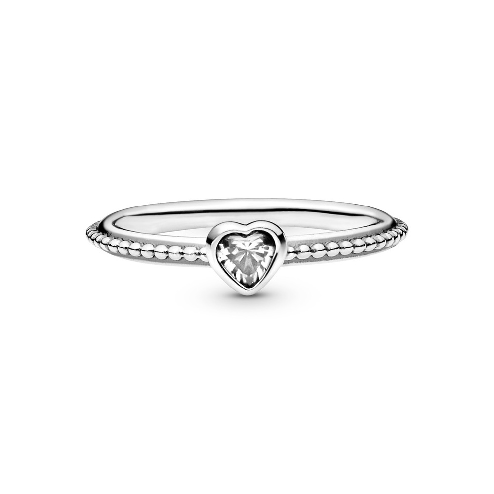 Pandora heart ring, size 6, barely worn
